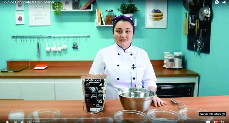 Bolo de Chocolate V Carol Menor