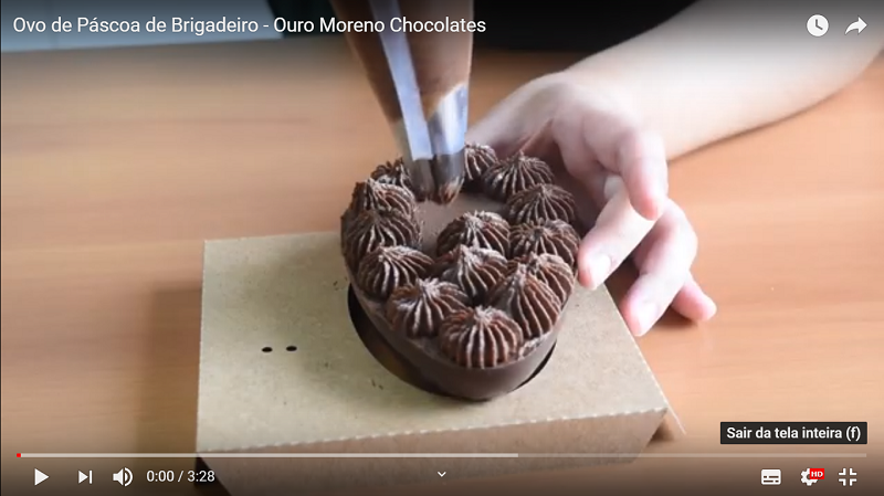 Ovo de Páscoa de Brigadeiro – Ouro Moreno Chocolates